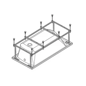 Монтажный комплект Santek Korsika 180х80