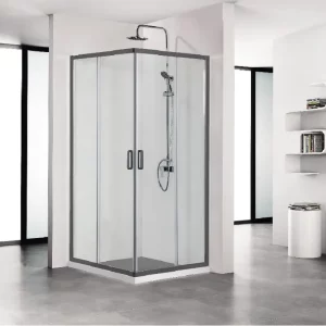 Душевой уголок Aquatek Ari 100х100 Черный / Прозрачное AQ ARI KV10020BL Душевой уголок Aquatek Ari 100х100 Черный / Прозрачное AQ ARI KV10020BL