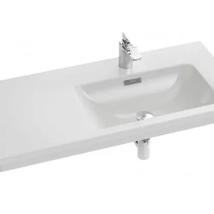 Раковина мебельная Jacob Delafon Vox 100х46 полка слева