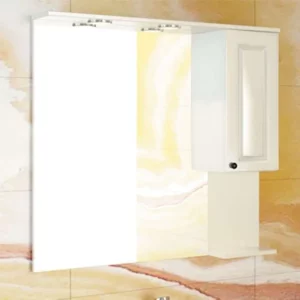 Шкаф зеркальный Comforty Севилья 85 Слоновая кость 00003132625CF Шкаф зеркальный Comforty Севилья 85 Слоновая кость 00003132625CF