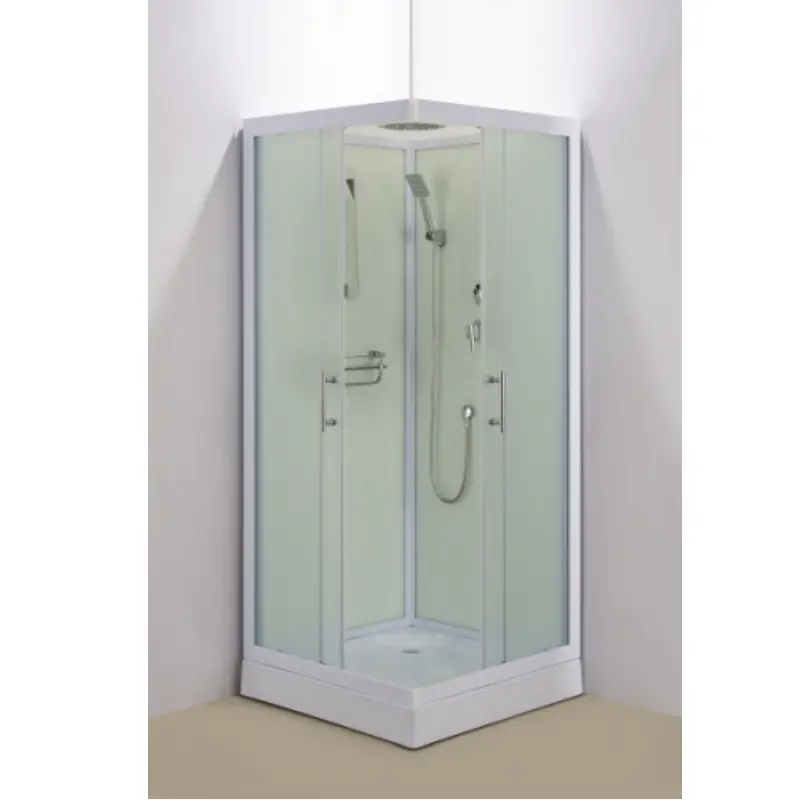 Душевая кабина Водный мир 100х100 ,Белый / Матовое, Низкий поддон Душевая кабина Водный мир 100х100 ,Белый / Матовое, Низкий поддон