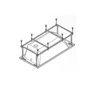 Монтажный комплект Santek Tenerife и Monako 150х70