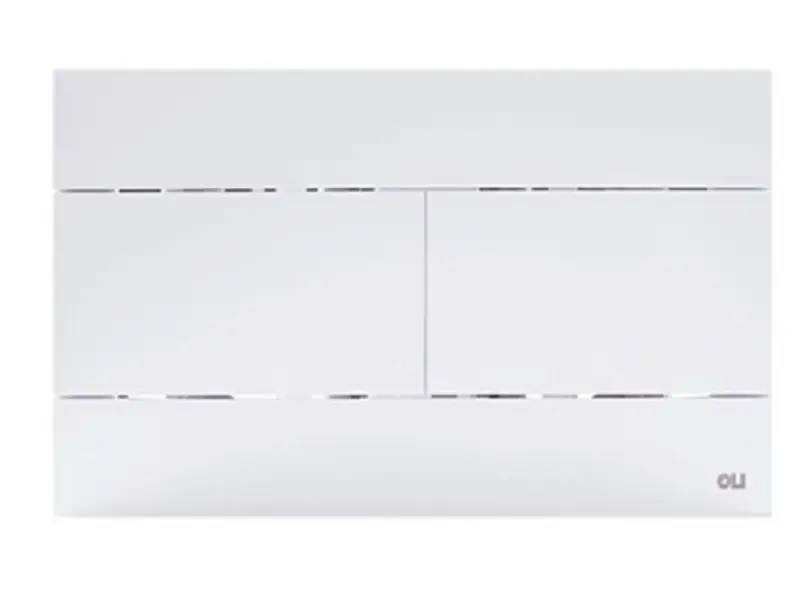 Клавиша смыва Oli Slim Oliveira Белый матовый 659041 Клавиша смыва Oli Slim Oliveira Белый матовый 659041