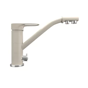 Смеситель для кухни Ulgran Quartz с подключением к фильтру UQ-010-02 Лён