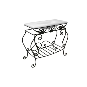 Кованая подставка Эстет для раковины Каре Патина ФР-00001028-4 Кованая подставка Эстет для раковины Каре Патина ФР-00001028-4