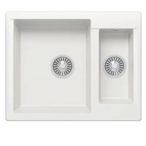 Мойка кухонная Polygran Brig 62 473394 Белый хлопок