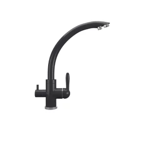 Смеситель для кухни Ulgran Quartz с подключением к фильтру UQ-017-08 Космос Смеситель для кухни Ulgran Quartz с подключением к фильтру UQ-017-08 Космос