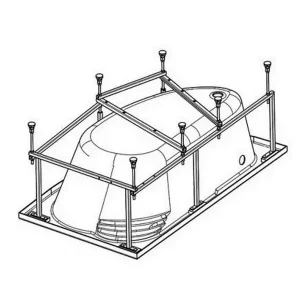 Монтажный комплект Santek Goa 1.WH11.2.428