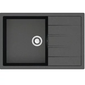 Мойка кухонная Azario Vision 75х50,5 Черный CS00078339