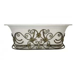 Кованая подставка для ванны Эстет Лион Патина ФР-00001074