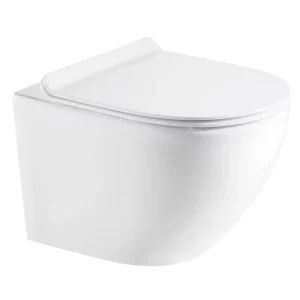 Унитаз подвесной Azario Grado + с сиденьем Белый AZ-0046N