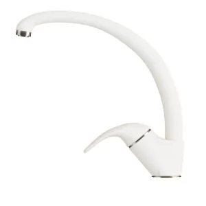 Смеситель для кухни Polygran Эко  660687 Белый хлопок