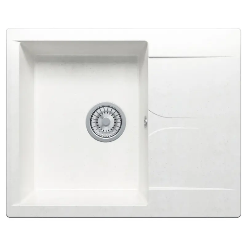 Мойка кухонная Polygran Gals 62 473332 Белый хлопок Мойка кухонная Polygran Gals 62 473332 Белый хлопок