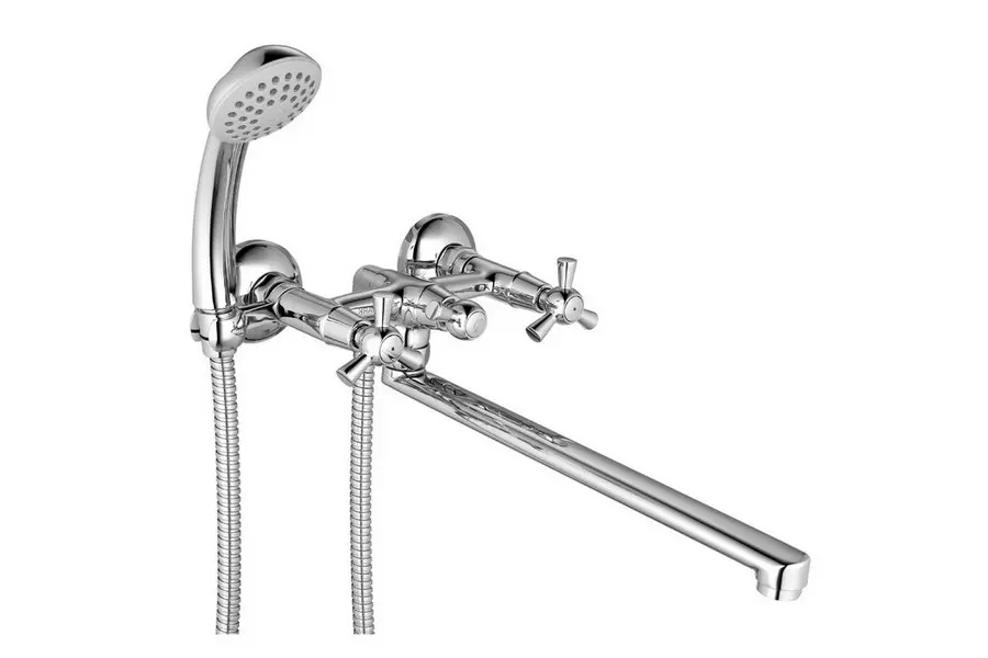 Смеситель для ванны Lemark Contour Хром LM7451C Смеситель для ванны Lemark Contour Хром LM7451C