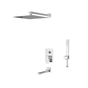 Душевая встройка D&K Bayern.Liszt + излив Хром глянцевый DA1515601A04 Душевая встройка D&K Bayern.Liszt + излив Хром глянцевый DA1515601A04