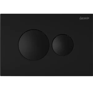 Клавиша смыва Loranto Round  Черный матовый 7313