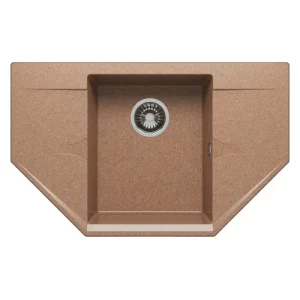 Мойка кухонная Polygran Riff 80 679115 Терракот Мойка кухонная Polygran Riff 80 679115 Терракот