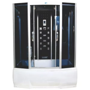 Душевая кабина Водный мир 150х85, Хром / Тонированное, Высокий поддон Душевая кабина Водный мир 150х85, Хром / Тонированное, Высокий поддон