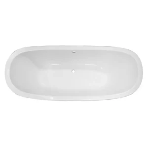 Ванна из литьевого мрамора Эстет Скарлет 180х77 Белый ФР-00001245