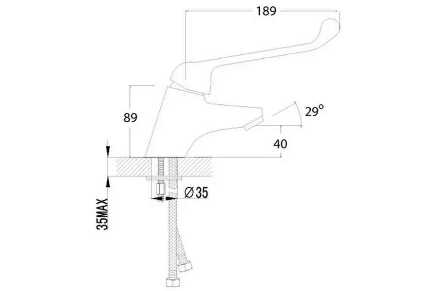 Смеситель для раковины Lemark Project LM4606C Смеситель для раковины Lemark Project LM4606C — изображение 2
