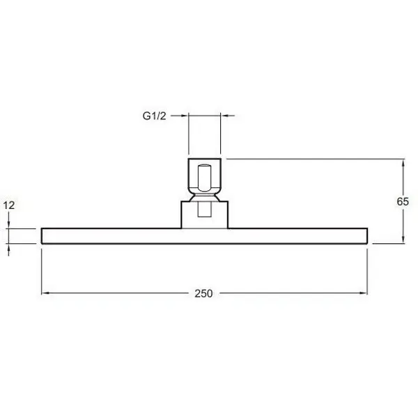 Душ верхний Jacob Delafon Katalyst E13696-CP Душ верхний Jacob Delafon Katalyst E13696-CP — изображение 2