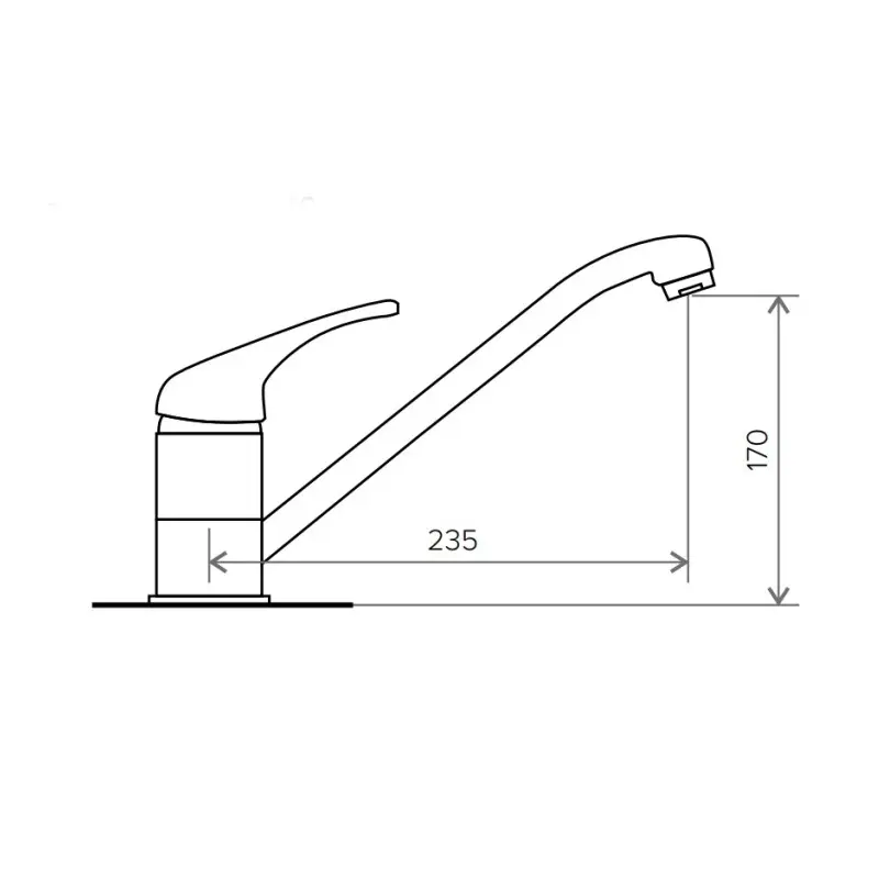 Смеситель для кухни Polygran Эко 349552 Терракот Смеситель для кухни Polygran Эко 349552 Терракот — изображение 2