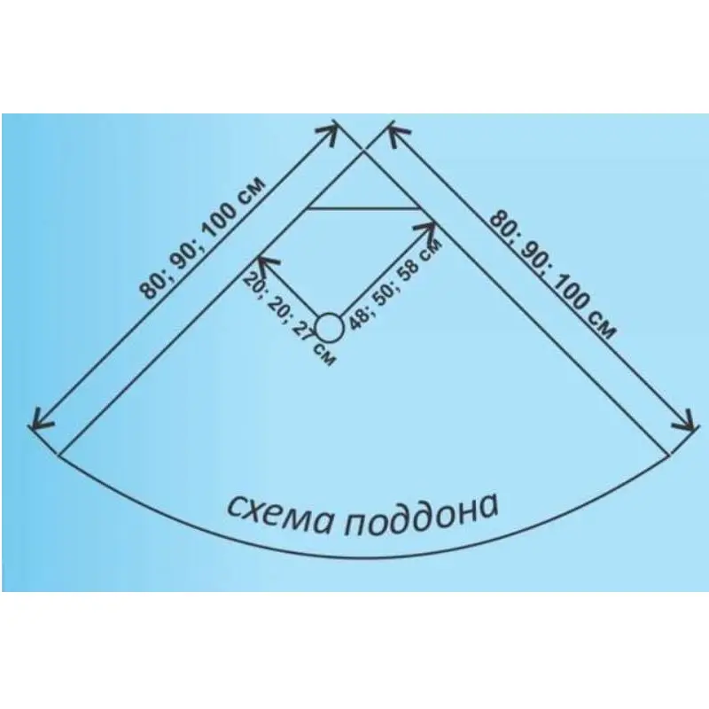 Душевая кабина Водный мир 100х100 Хром / Матовое высокий поддон ВМ8811 100 Б Душевая кабина Водный мир 100х100 Хром / Матовое высокий поддон ВМ8811 100 Б — изображение 3