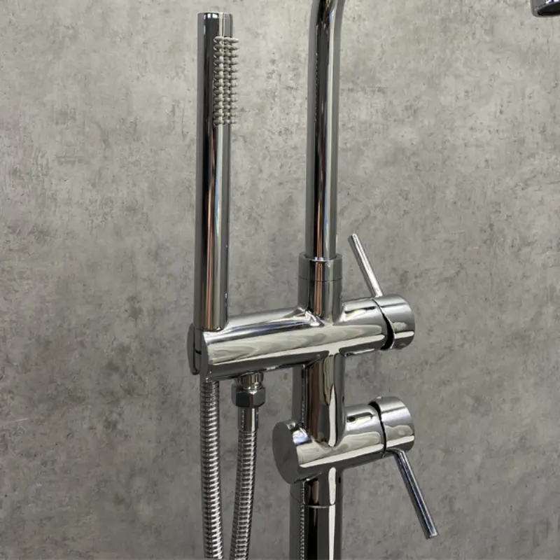 Смеситель напольный Comforty FE0002-CCT Хром глянцевый Смеситель напольный Comforty FE0002-CCT Хром глянцевый — изображение 3