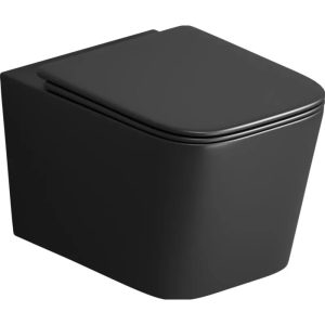 Унитаз подвесной Grossman GR Черный матовый GR-4404BMSQ Унитаз подвесной Grossman GR Черный матовый GR-4404BMSQ