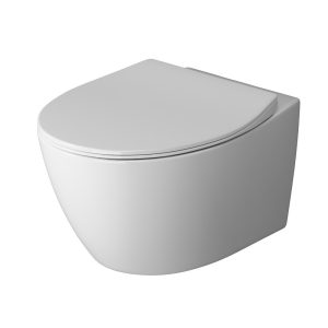 Унитаз подвесной Grossman Tornado с крышкой-сиденье Белый глянцевый GR-4405SQ Унитаз подвесной Grossman Tornado с крышкой-сиденье Белый глянцевый GR-4405SQ