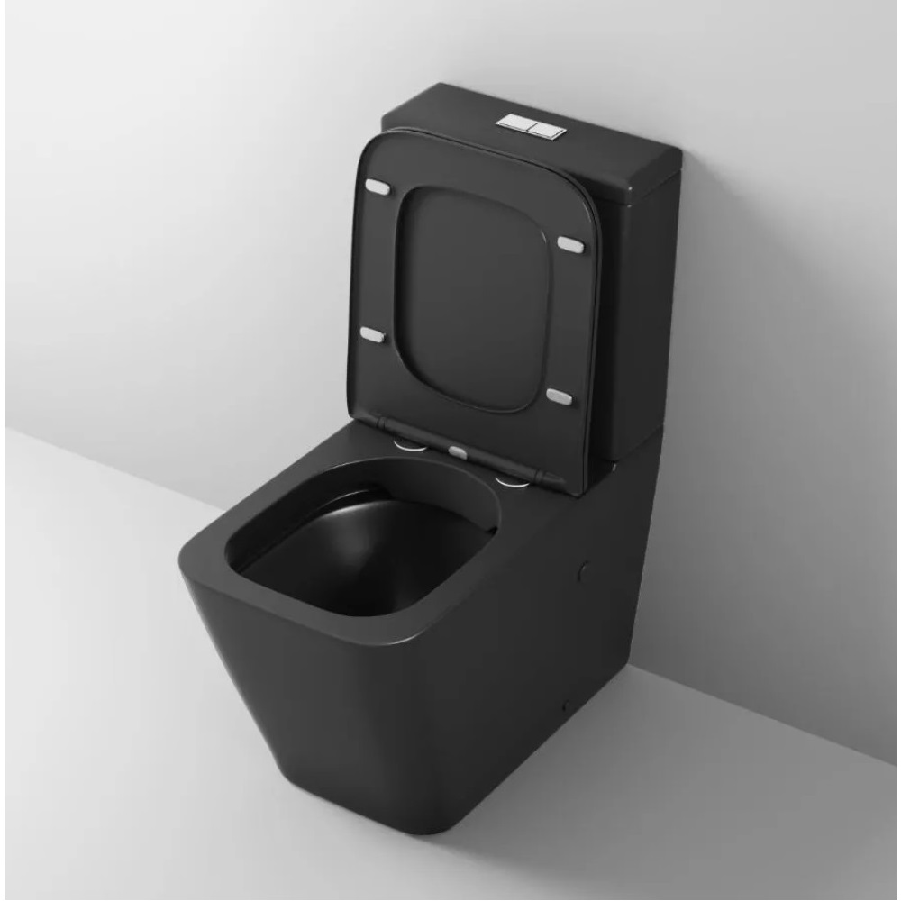 Унитаз-компакт Grossman Черный матовый GR-4445BMS Унитаз-компакт Grossman Черный матовый GR-4445BMS — изображение 3