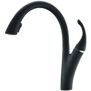 Смеситель для кухни Haiba HB180-7 Черный глянцевый HB70180-7