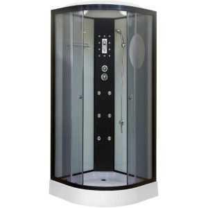 Душевая кабина Niagara Ultra 100х100 Черный / Тонированное NG-1902-01