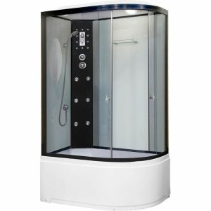 Душевая кабина Niagara Ultra 120х80 левая Черный / Тонированное NG-1910-01L