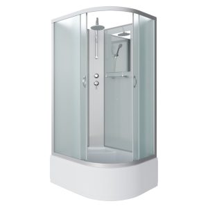 Душевая кабина Niagara Classic 120х80 левая Хром / Матовое NG-2310-14LBKT