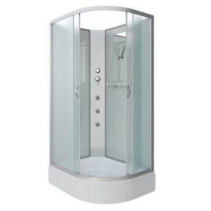 Душевая кабина Niagara Classic 100х90 левая Хром / Прозрачное NG-33094-14LBKG