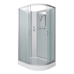 Душевая кабина Niagara Classic 120х80 левая Хром / Матовое NG-3312-14LBK