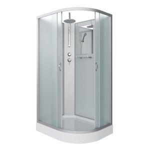 Душевая кабина Niagara Classic 120х80 левая Хром / Матовое NG-3312-14LBKT