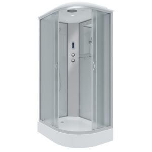 Душевая кабина Niagara Classic 120х80 левая Хром / Матовое NG-3312-14LP