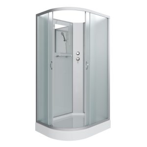 Душевая кабина Niagara Classic 120х80 правая Хром / Матовое NG-3312-14RBK