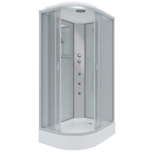 Душевая кабина Niagara Classic 120х80 правая Хром / Матовое NG-3312-14RG