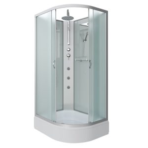 Душевая кабина Niagara Classic 110х80 левая Хром / Прозрачное NG-33184-14LBKTG