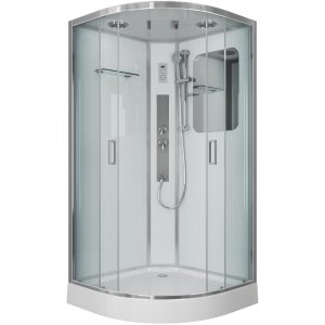 Душевая кабина Niagara Premium 90х90 Хром / Прозрачное NG-6001-01G