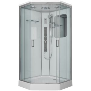 Душевая кабина Niagara Premium 90х90 Хром / Прозрачное NG-6001-01GD