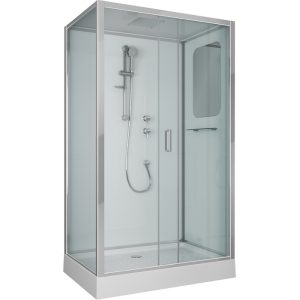 Душевая кабина Niagara Premium 120х80 правая Хром / Прозрачное NG-6012-01QR