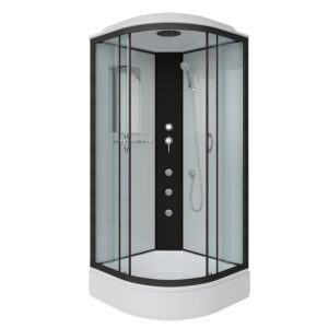 Душевая кабина Niagara Classic 80х80 Черный / Прозрачное NG-6703-14G