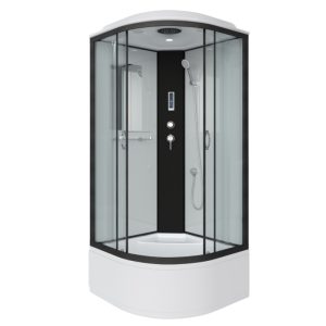 Душевая кабина Niagara Classic 90х90 Черный / Прозрачное NG-6708-14P