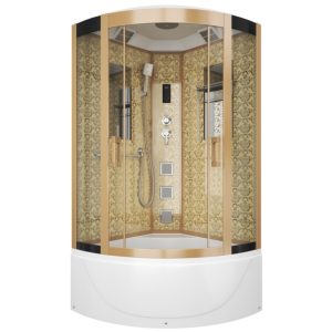 Душевая кабина Niagara Luxe 90х90 Золото / Прозрачное NG-7790G