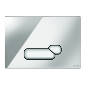 Клавиша смыва Cersanit Actis пластик Хром глянцевый P-BU-ACT/Cg
