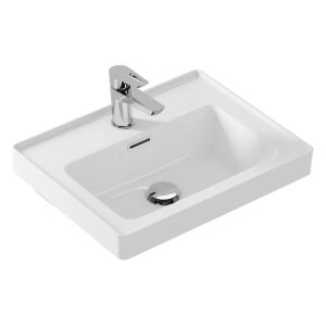 Раковина встраиваемая Cersanit Crea 50,5 Белый глянцевый P-UM-CRE50/1